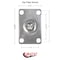 Service Caster 6 Inch Phenolic Wheel Swivel Top Plate Caster Set SCC-20S615-PHS-4 - alternate 3
